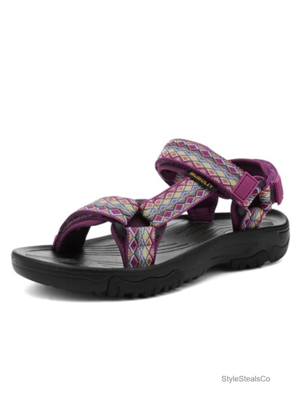 Women's Hiking Sandals Quick-Dry Water Sandals with Arch Support Athletic